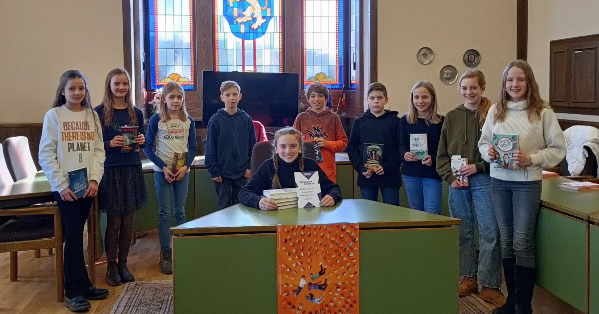 64. Vorlesewettbewerb 2022/2023: Regionalentscheid im Ratssaal der