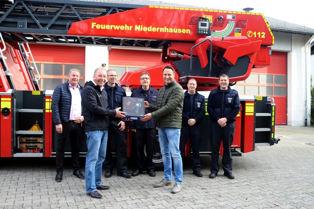 Übergabe Wärmebildkamera