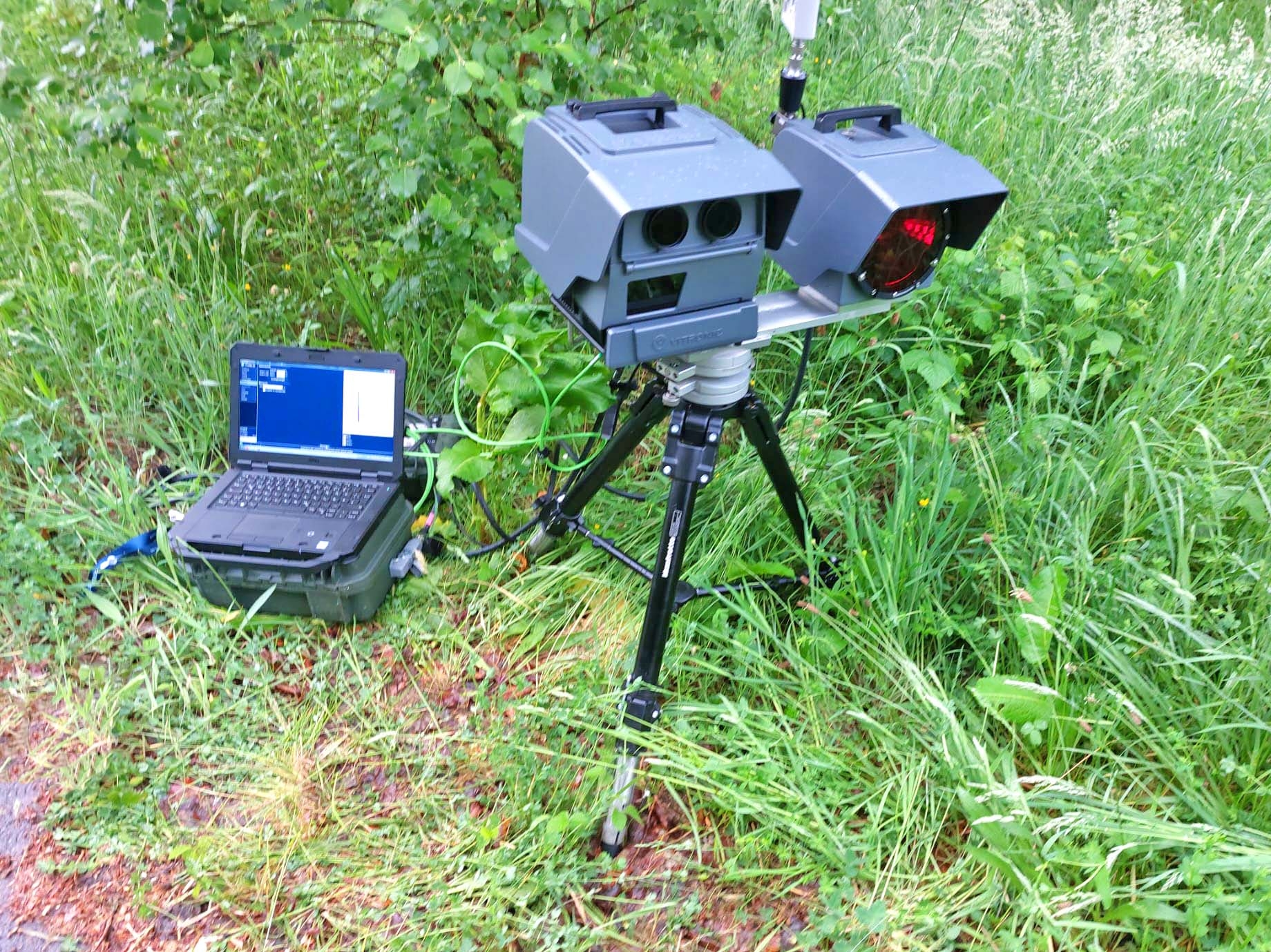 Mobiles Geschwindigkeitsmessgerät